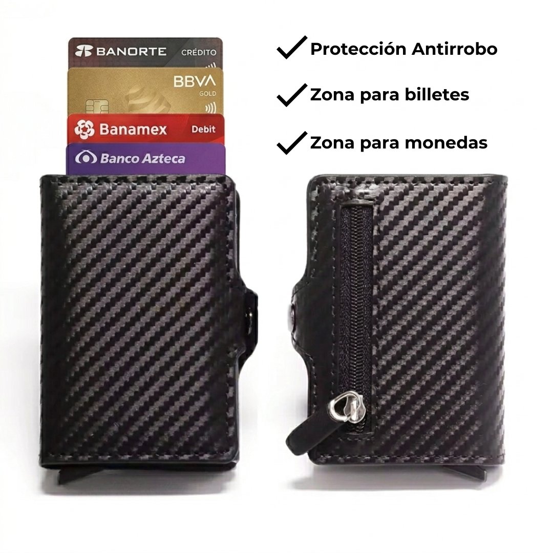 Carbon Wallet - Tarjetero RFID