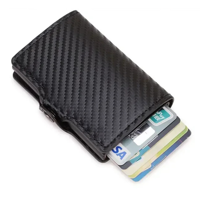 Carbon Wallet - Ultra fina y Anti robo