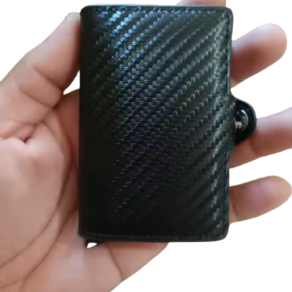 Carbon Wallet - Ultra fina y Anti robo