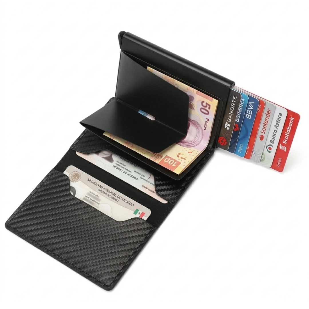 Carbon Wallet - Tarjetero RFID